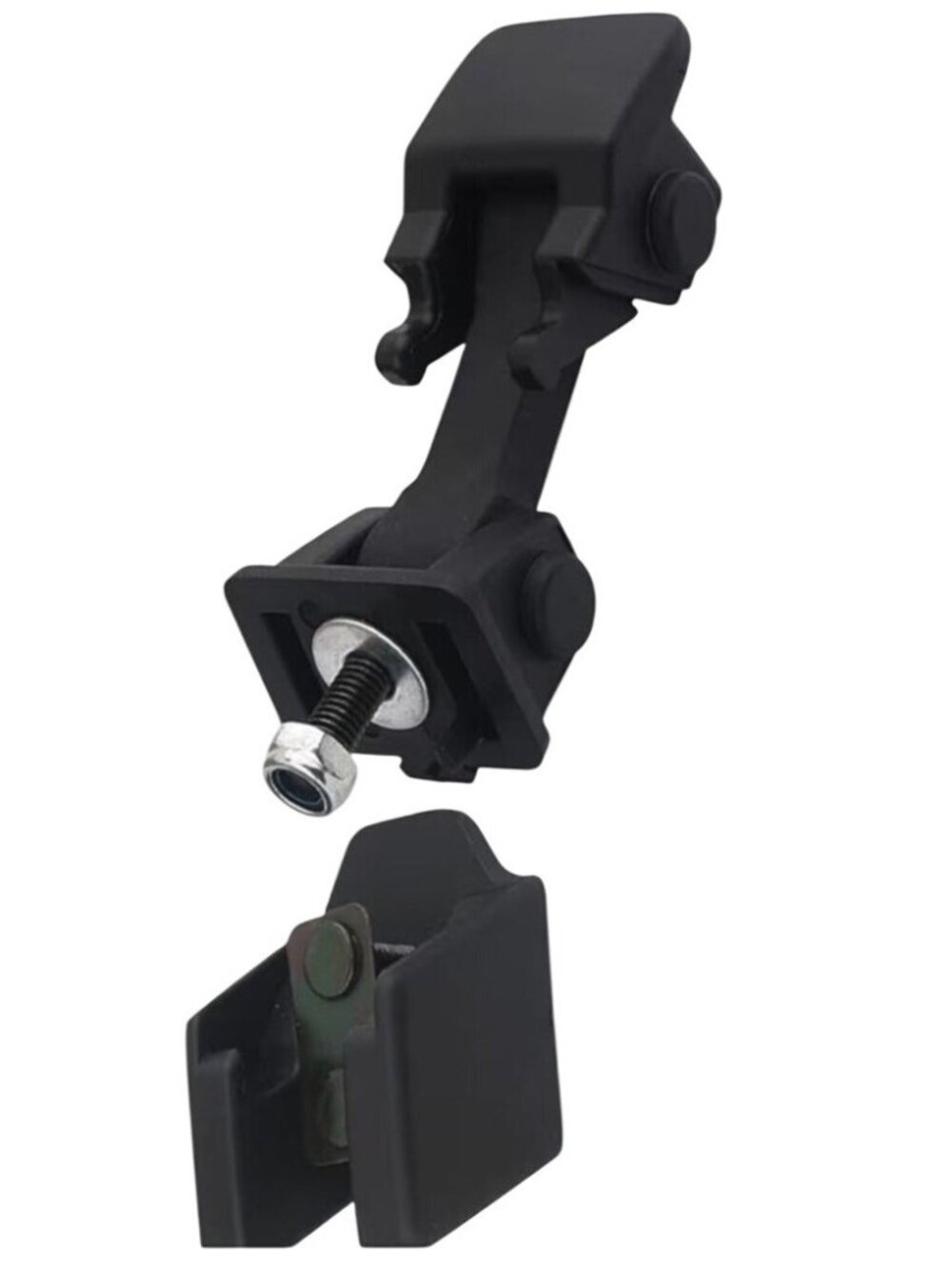 Hood Latch W/Catch Bracket & Rubber Strap For Jeep Wrangler JK 2007-2017 Durable